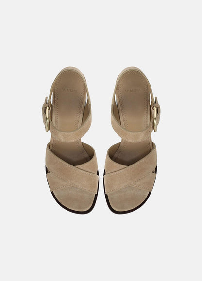 Salma Suede Heeled Sandal in Heels - DUNE | VINCE Women