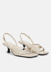 Tali Leather Slingback Sandal in Heels - MOONLIGHT | VINCE Women