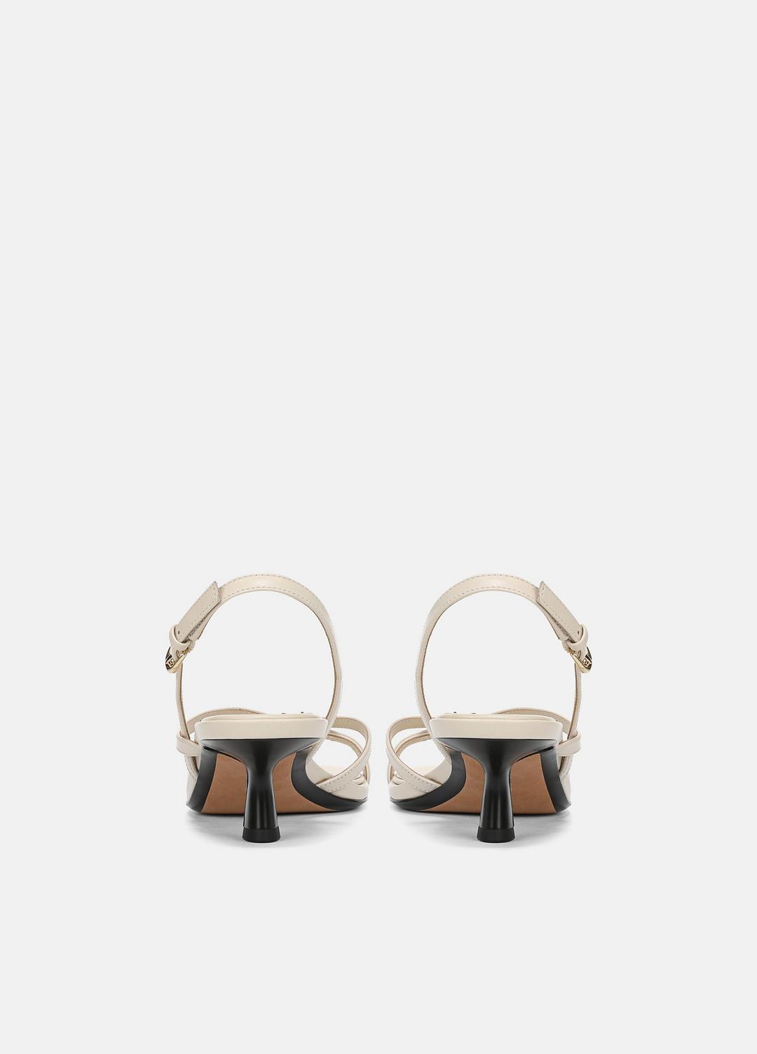 Tali Leather Slingback Sandal in Heels - MOONLIGHT | VINCE Women