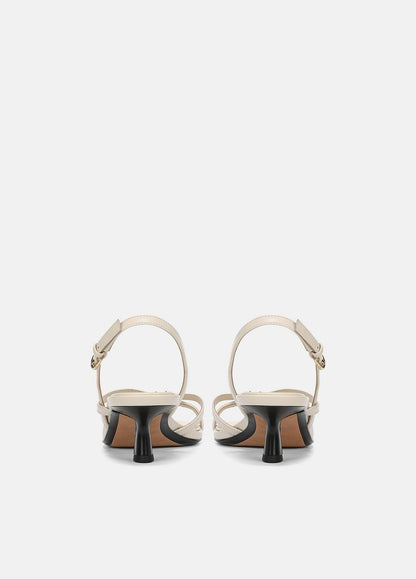 Tali Leather Slingback Sandal in Heels - MOONLIGHT | VINCE Women