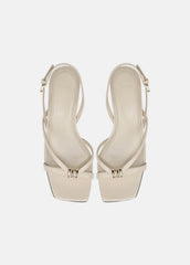 Tali Leather Slingback Sandal in Heels - MOONLIGHT | VINCE Women