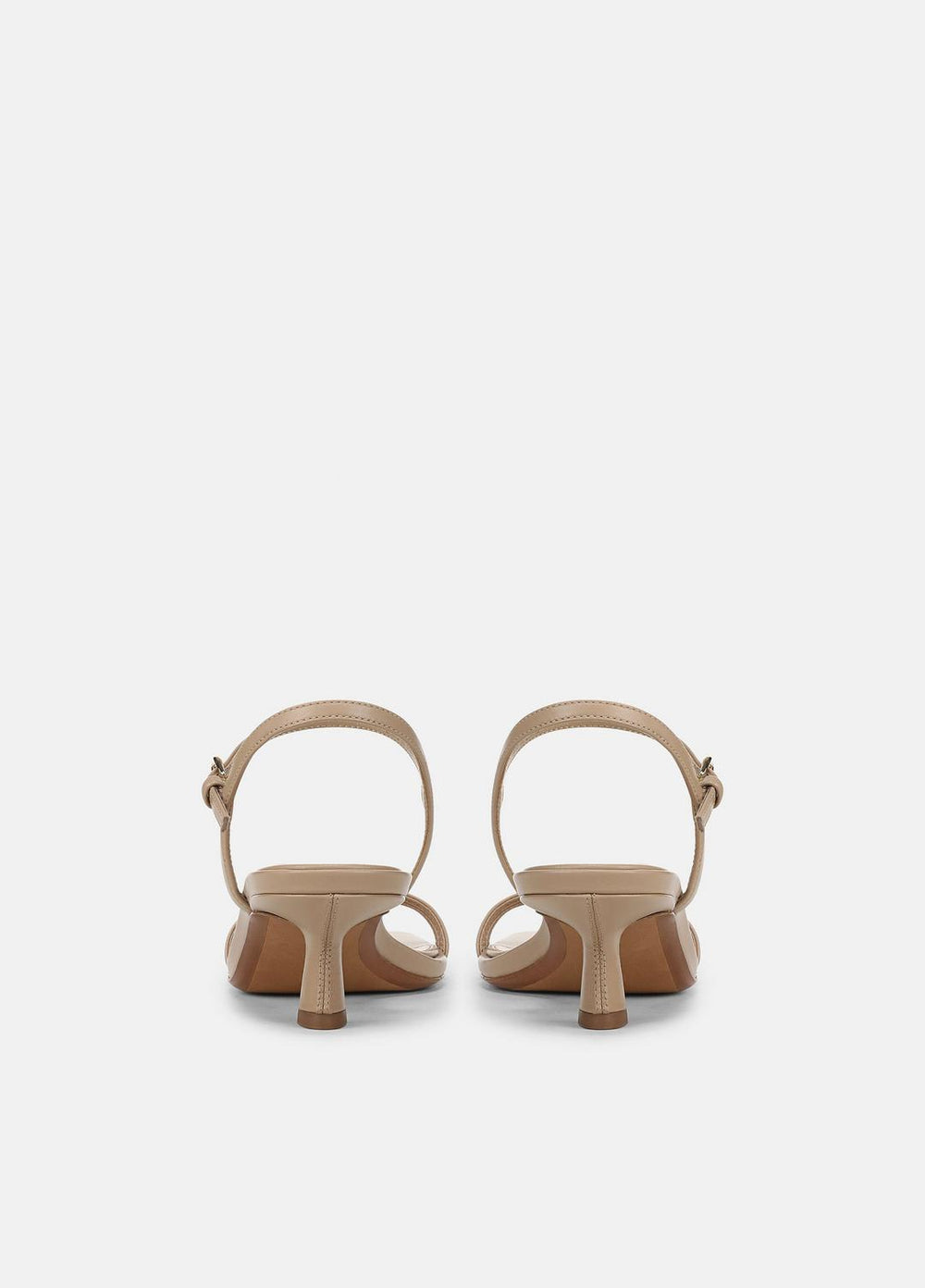 Tilda Leather Heeled Sandal in Heels - WARM ALMOND | VINCE Women
