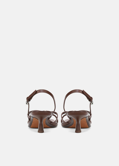 Tali Slingback Sandal in Heels - MOLTON BROWN | VINCE Women