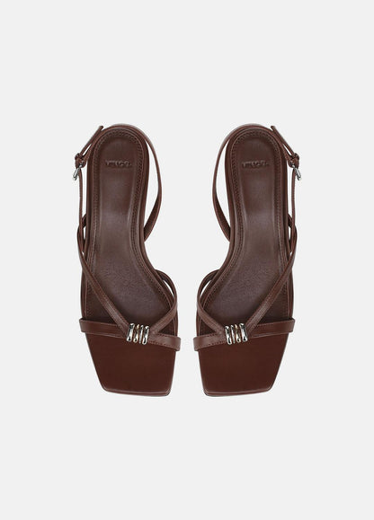 Tali Slingback Sandal in Heels - MOLTON BROWN | VINCE Women