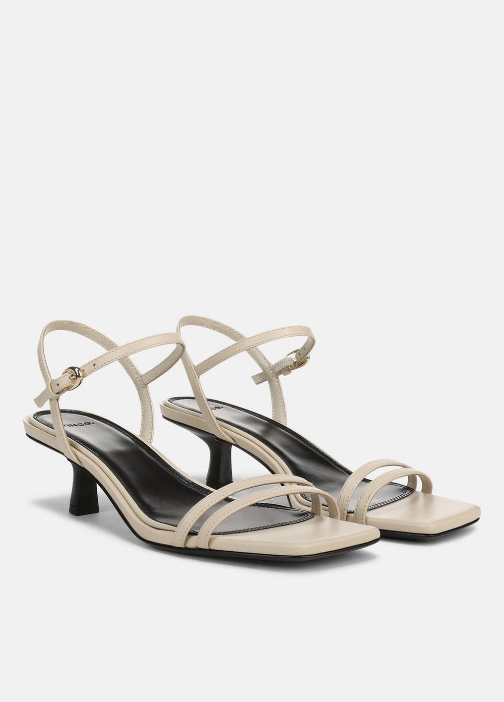 Tilda Leather Heeled Sandal in Heels - MOONLIGHT | VINCE Women