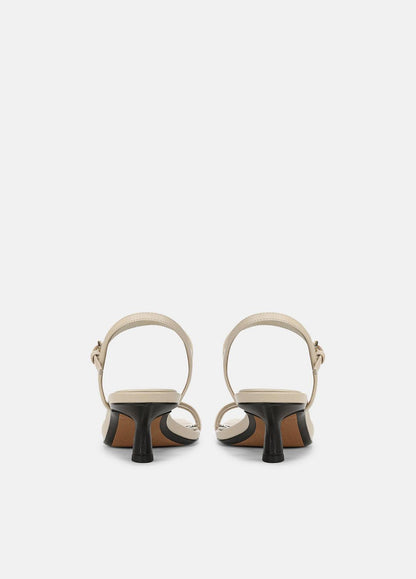 Tilda Leather Heeled Sandal in Heels - MOONLIGHT | VINCE Women