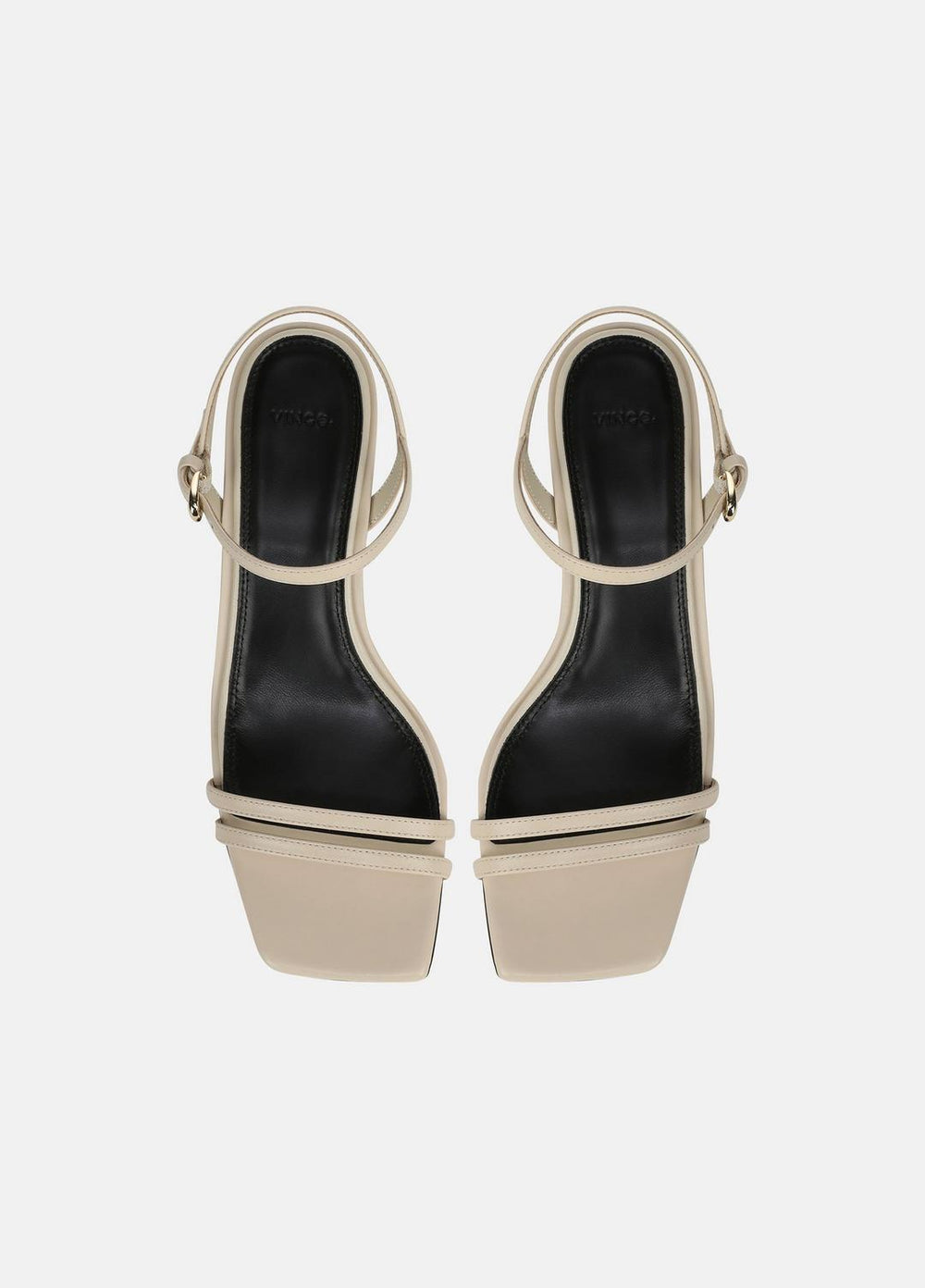 Tilda Leather Heeled Sandal in Heels - MOONLIGHT | VINCE Women