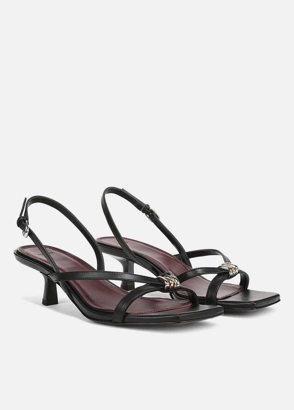 Tali Slingback Sandal in Heels - BLACK | VINCE Women