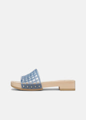 Barbara Jelly Slide Sandal in Sandals - SURF BLUE | VINCE Women