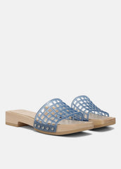 Barbara Jelly Slide Sandal in Sandals - SURF BLUE | VINCE Women