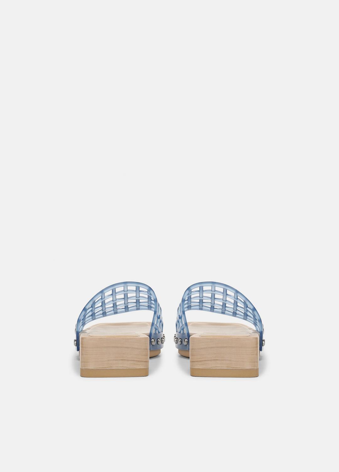 Barbara Jelly Slide Sandal in Sandals - SURF BLUE | VINCE Women