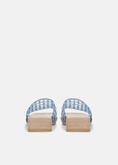 Barbara Jelly Slide Sandal in Sandals - SURF BLUE | VINCE Women