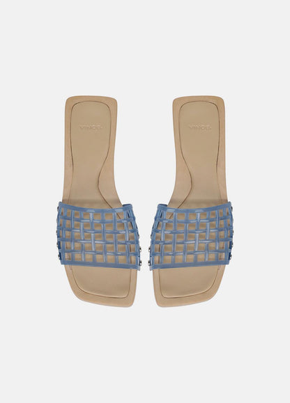 Barbara Jelly Slide Sandal in Sandals - SURF BLUE | VINCE Women