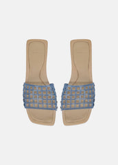 Barbara Jelly Slide Sandal in Sandals - SURF BLUE | VINCE Women