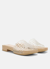 Barbara Jelly Slide Sandal in Sandals - CLEAR | VINCE Women