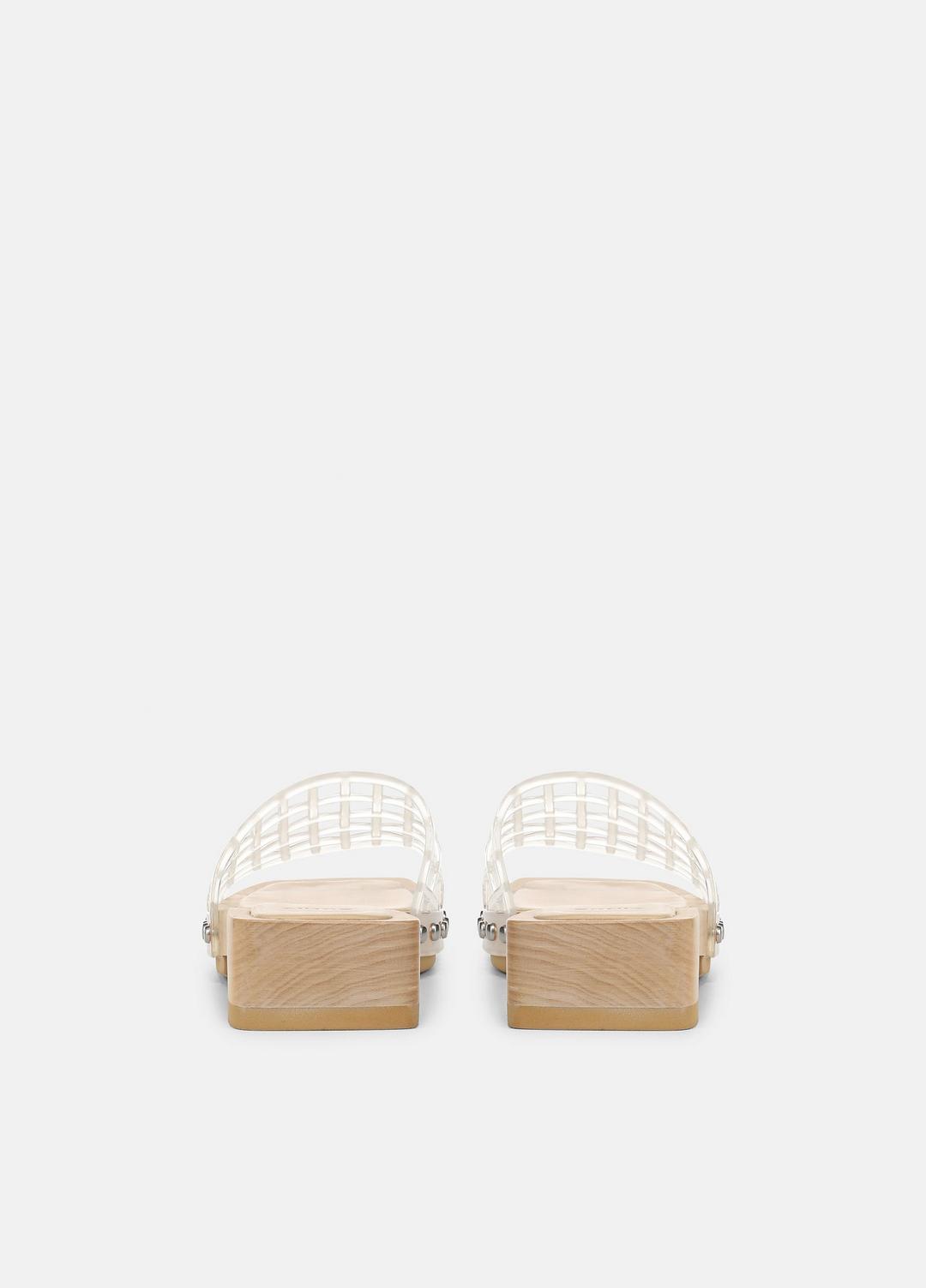 Barbara Jelly Slide Sandal in Sandals - CLEAR | VINCE Women