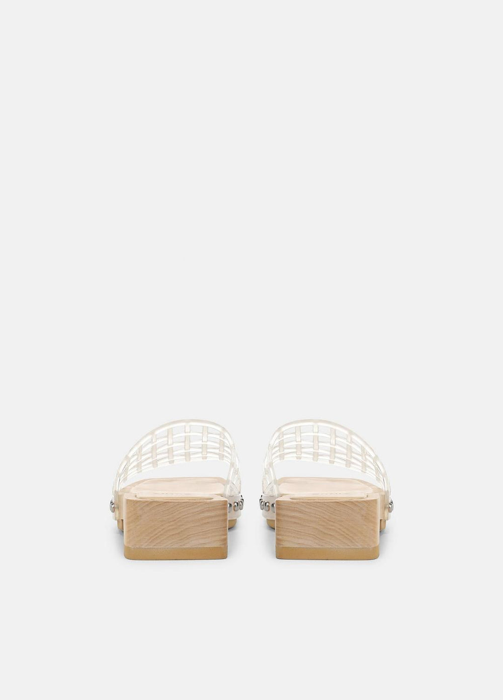 Barbara Jelly Slide Sandal in Sandals - CLEAR | VINCE Women