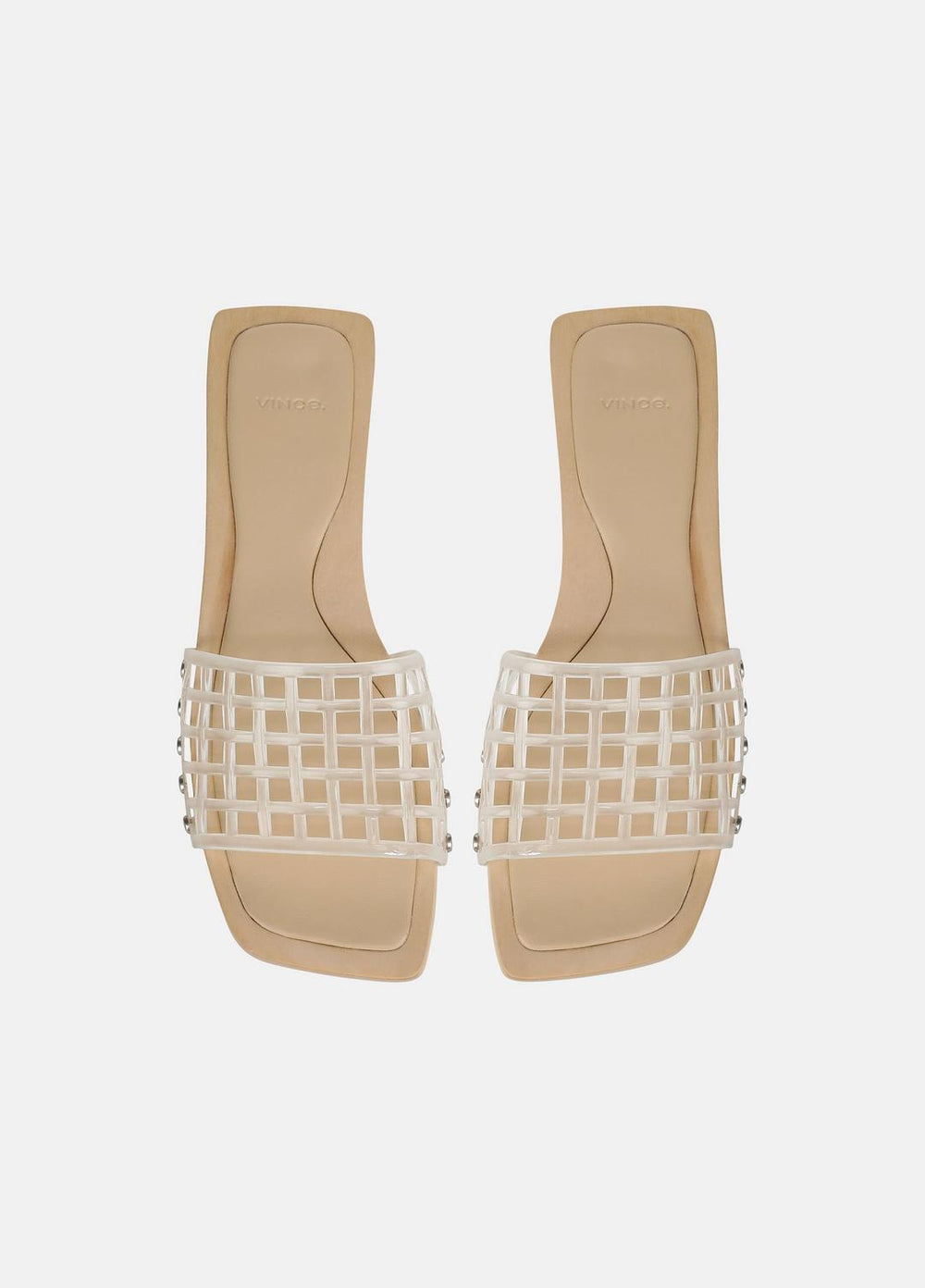 Barbara Jelly Slide Sandal in Sandals - CLEAR | VINCE Women