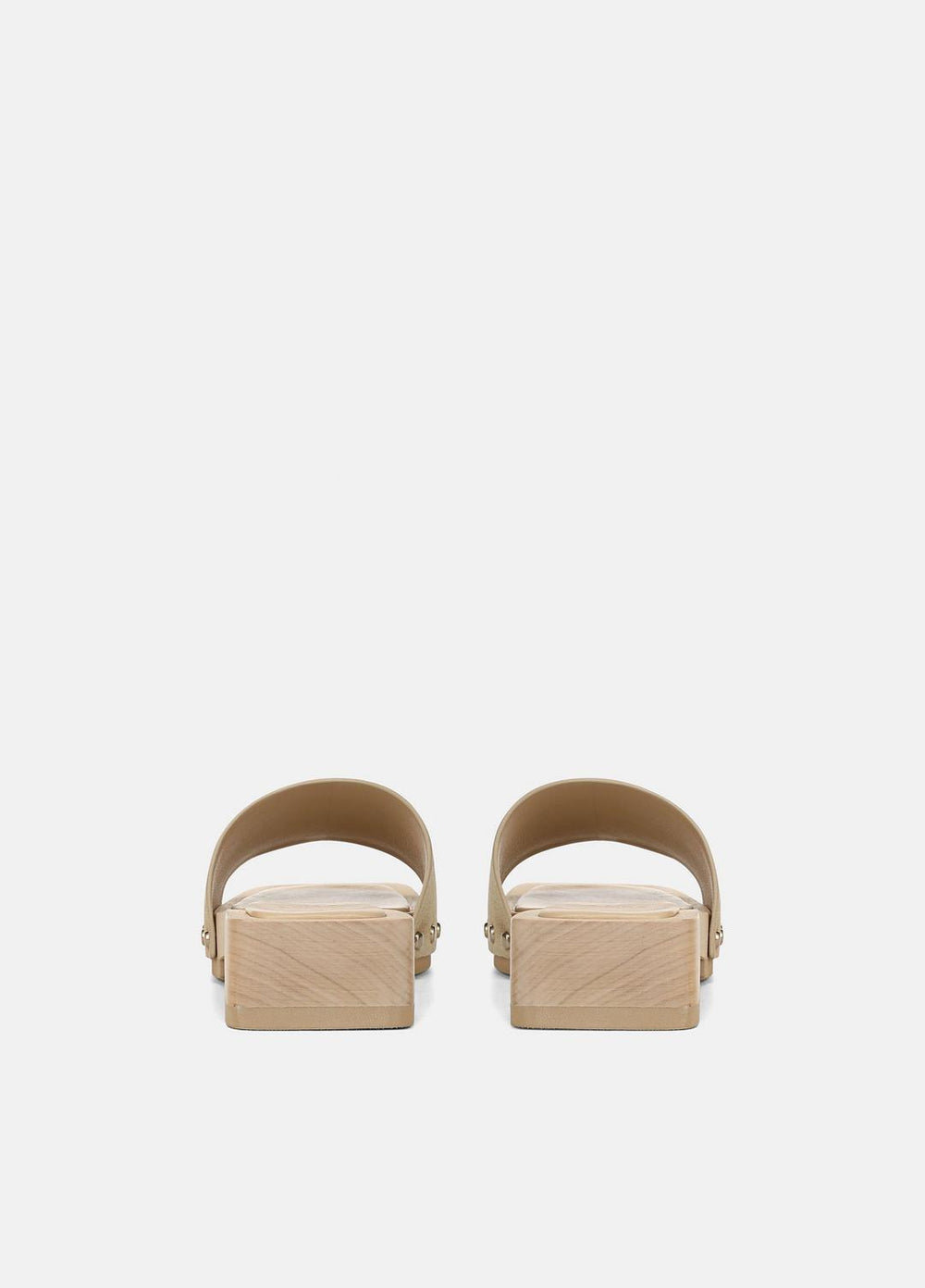 Barbara Suede Slide Sandal in Sandals - WHEAT | VINCE Women
