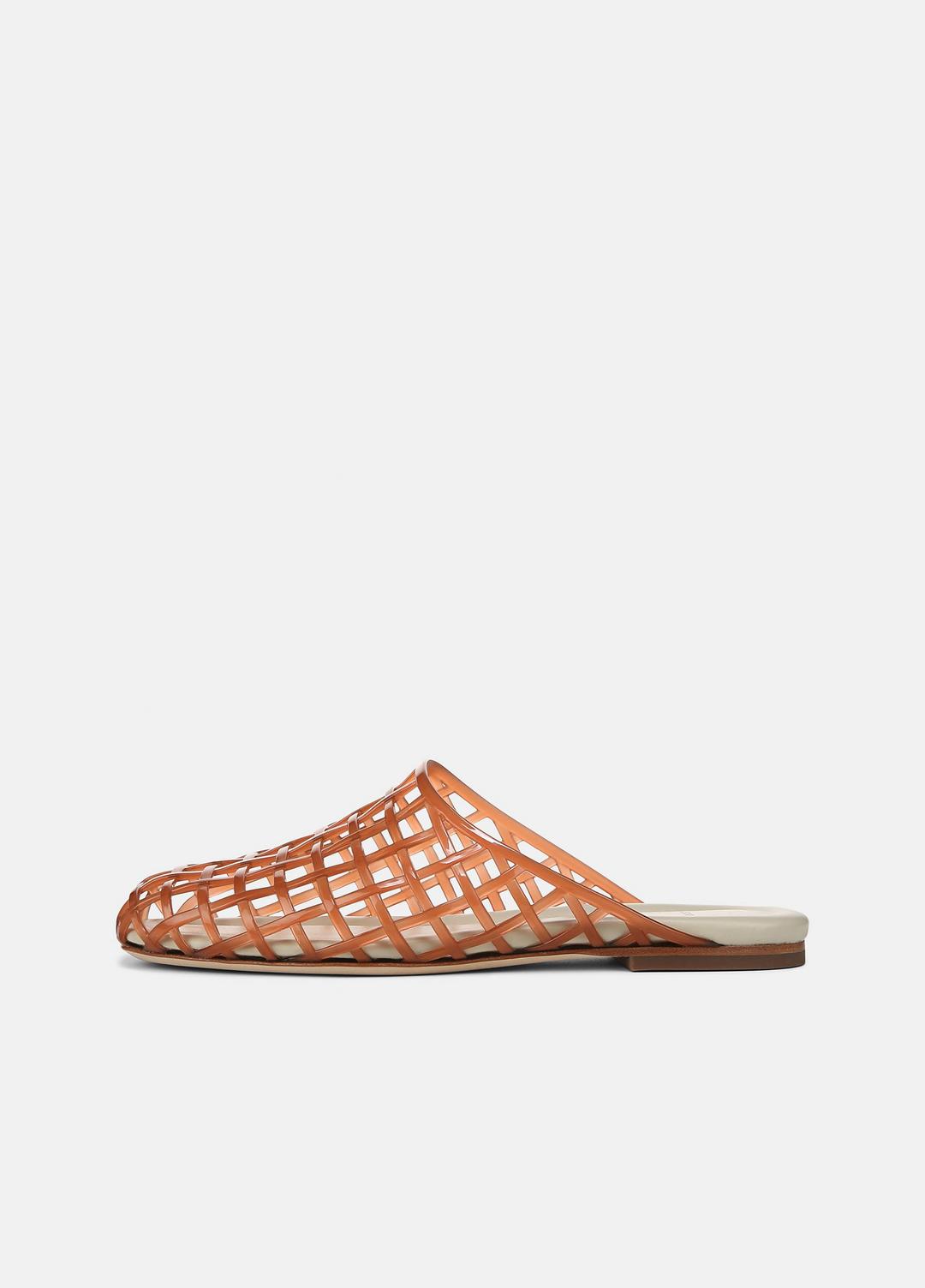 Barcelona Jelly Sandal in Sandals - DARK AMBER | VINCE Women