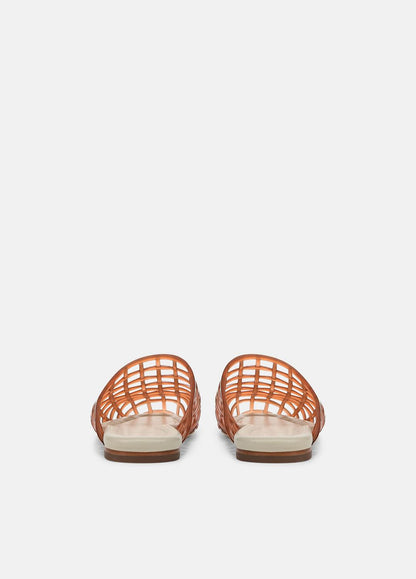 Barcelona Jelly Sandal in Sandals - DARK AMBER | VINCE Women