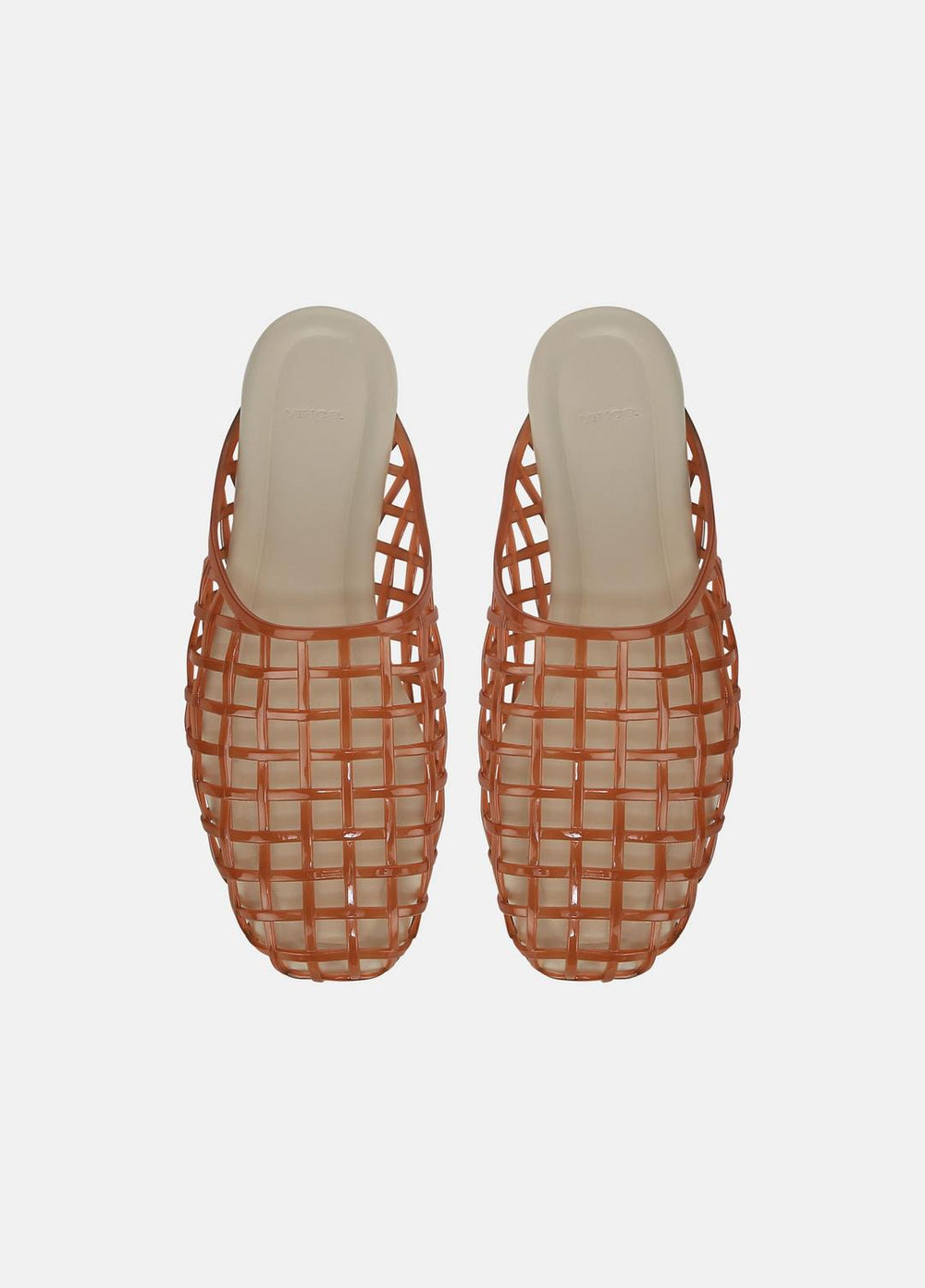Barcelona Jelly Sandal in Sandals - DARK AMBER | VINCE Women