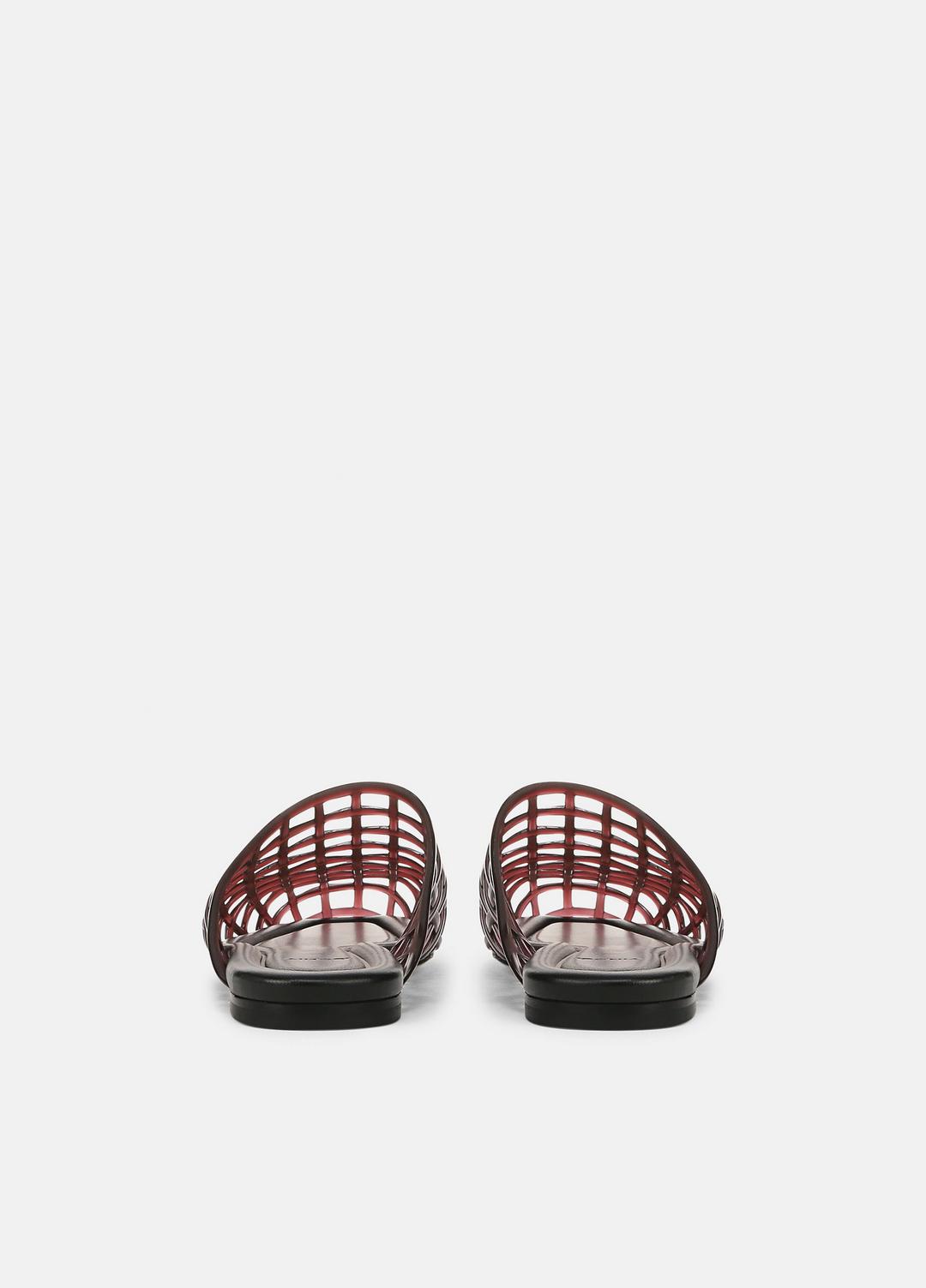 Barcelona Jelly Sandal in Sandals - GANACHE | VINCE Women