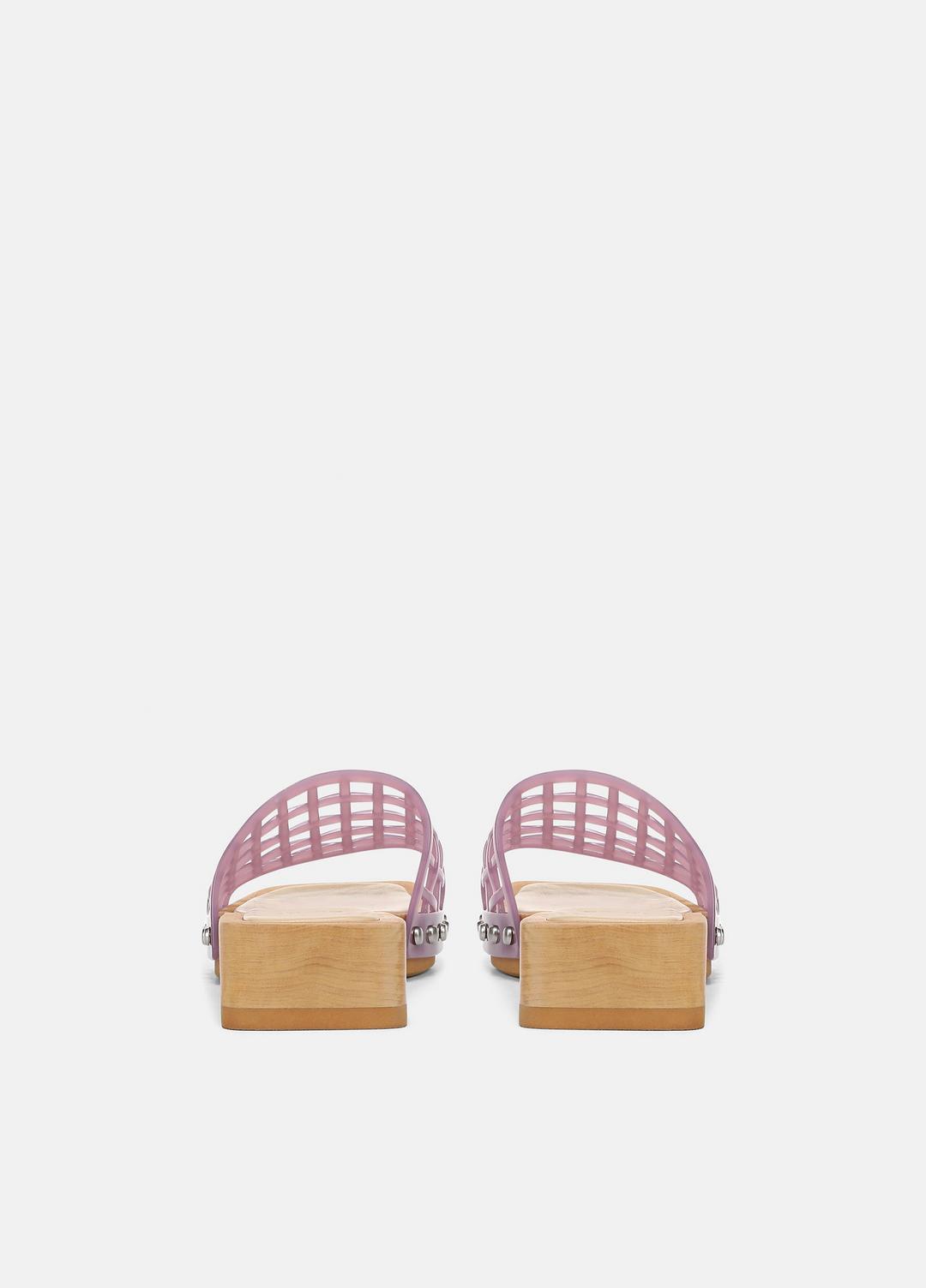 Barbara Jelly Slide Sandal in Sandals - AMETHYST | VINCE Women