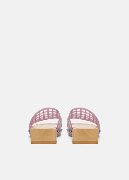 Barbara Jelly Slide Sandal in Sandals - AMETHYST | VINCE Women