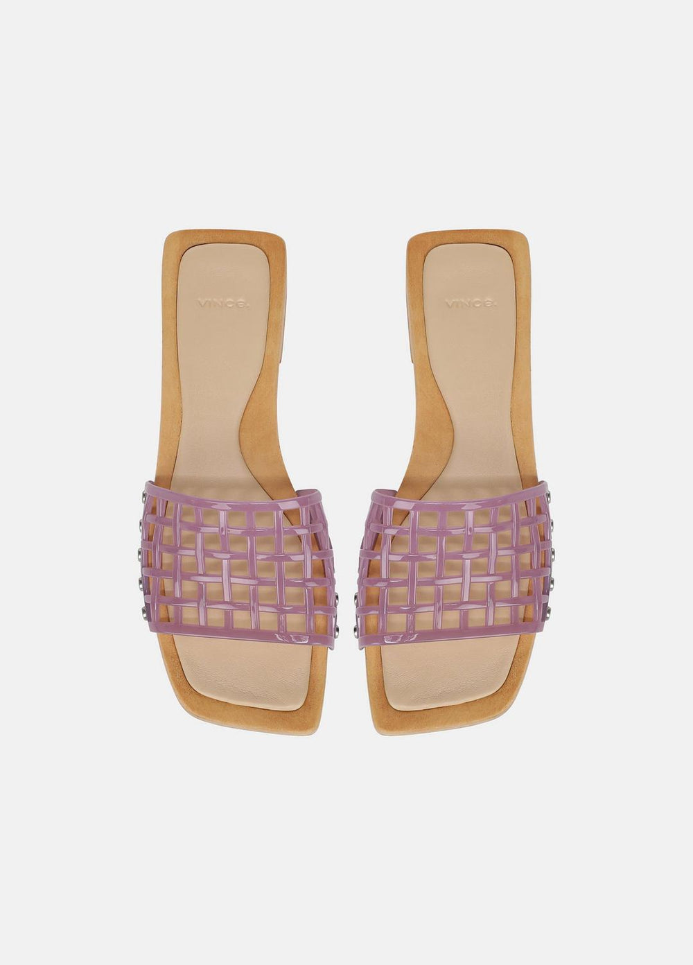 Barbara Jelly Slide Sandal in Sandals - AMETHYST | VINCE Women