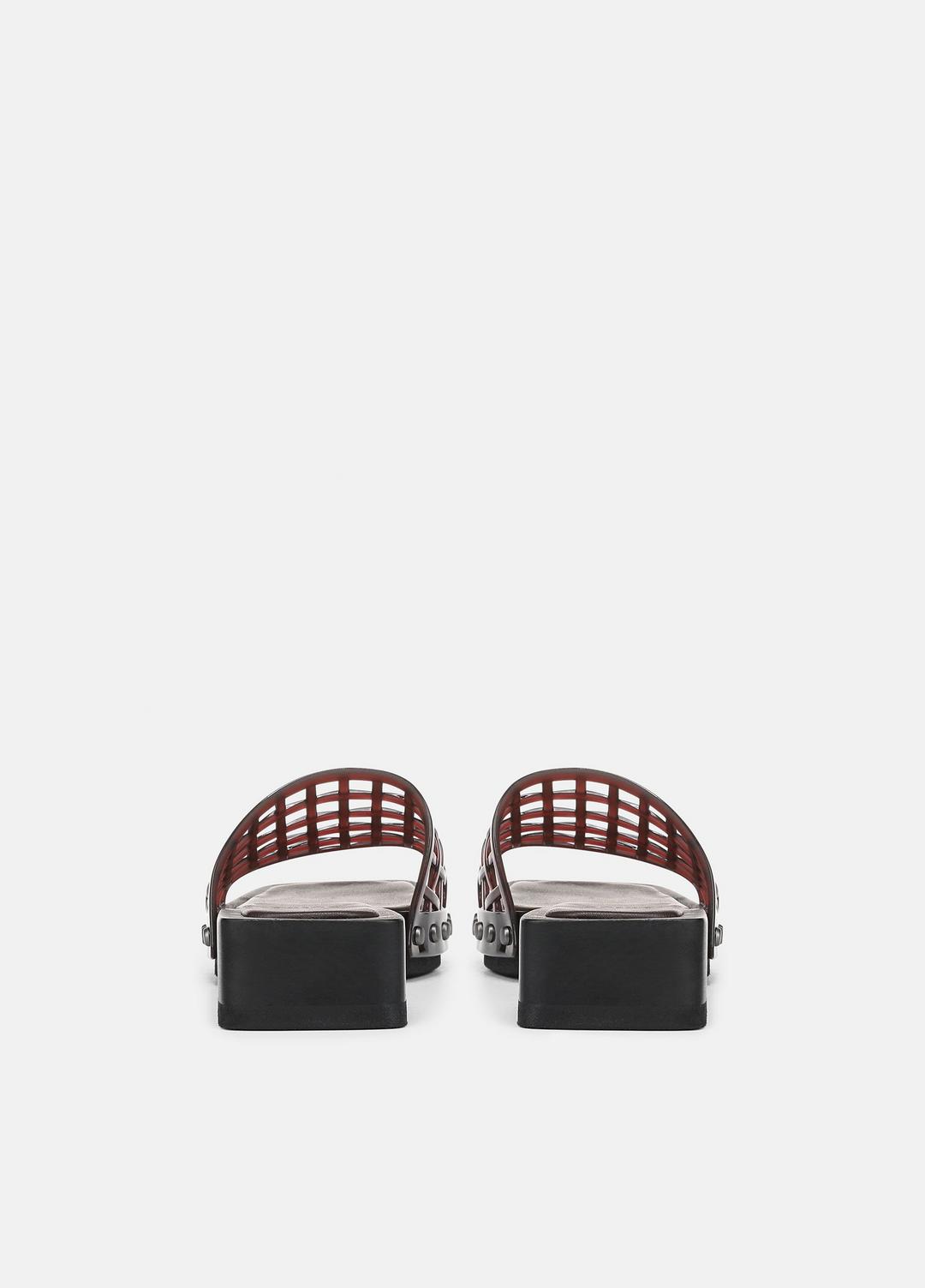 Barbara Jelly Slide Sandal in Sandals - GANACHE | VINCE Women