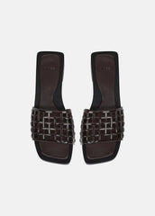 Barbara Jelly Slide Sandal in Sandals - GANACHE | VINCE Women
