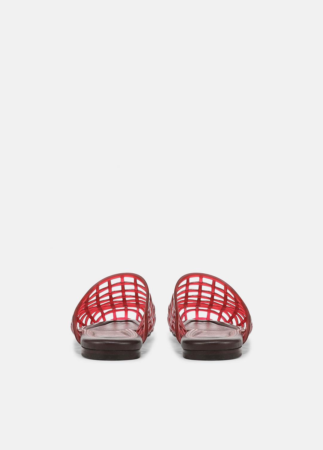 Barcelona Jelly Sandal in Sandals - POPPY RED | VINCE Women