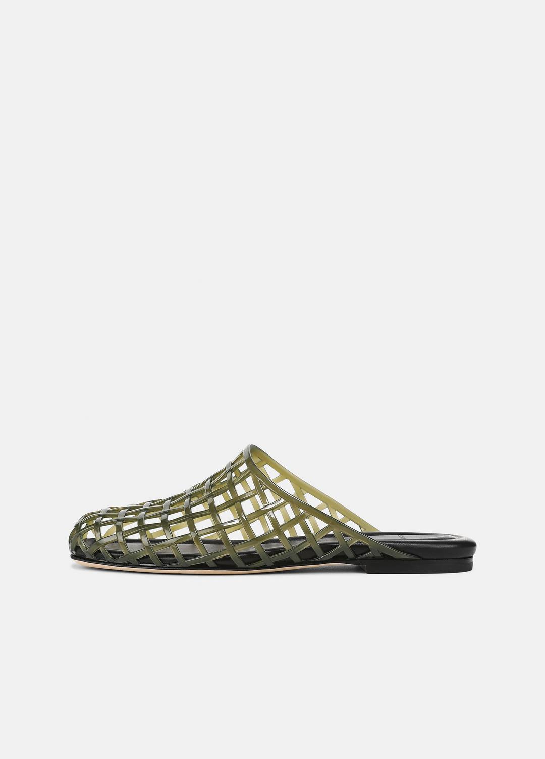 Barcelona Jelly Sandal in Sandals - CHIVE | VINCE Women