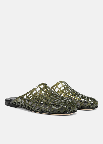 Barcelona Jelly Sandal in Sandals - CHIVE | VINCE Women