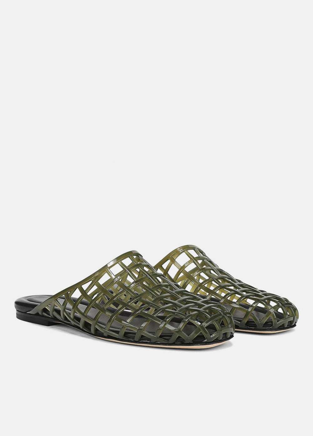 Barcelona Jelly Sandal in Sandals - CHIVE | VINCE Women