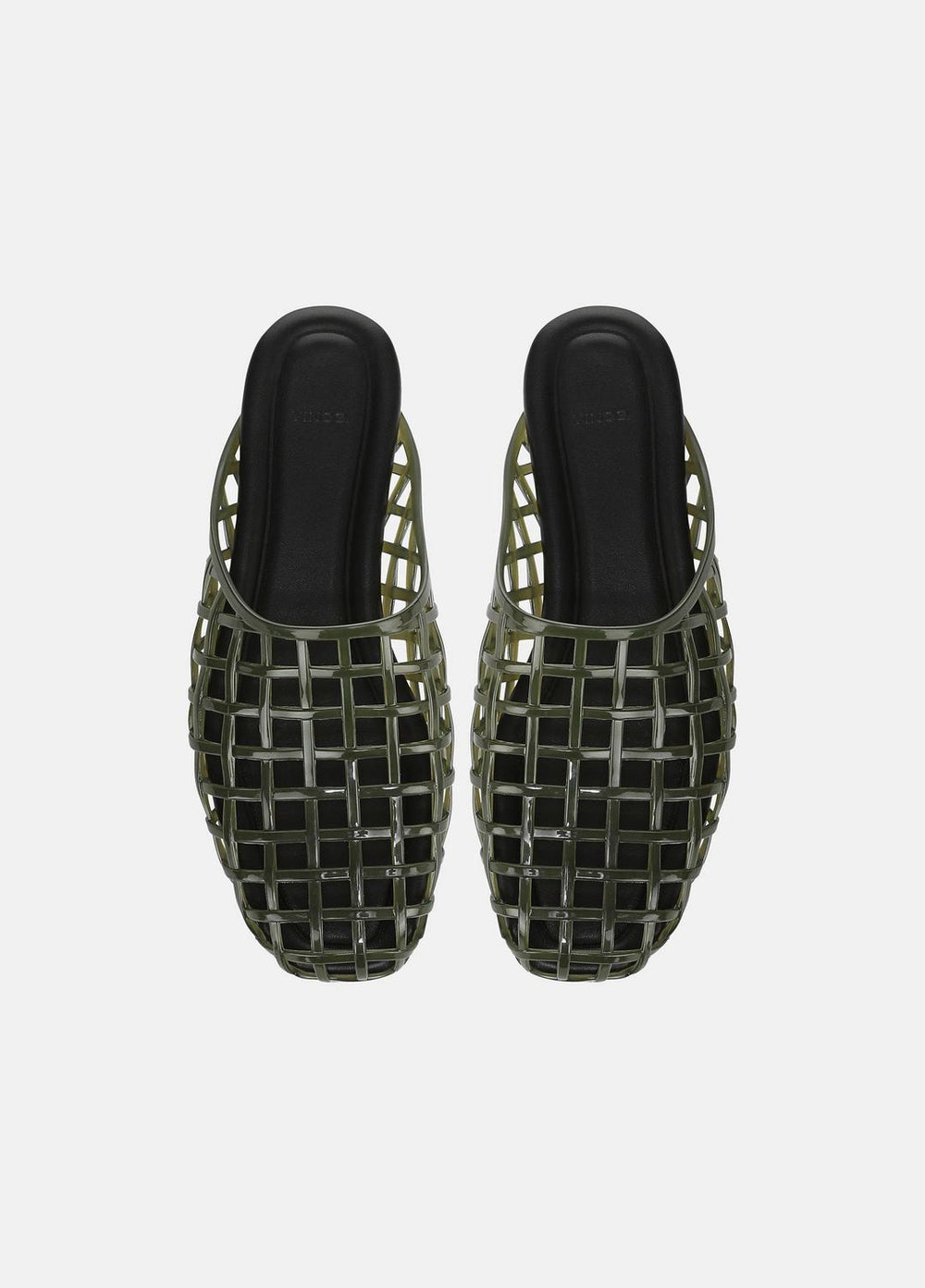 Barcelona Jelly Sandal in Sandals - CHIVE | VINCE Women