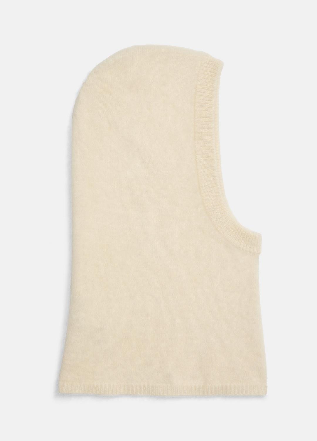 Brushed Cashmere Balaclava in Scarves & Hats - IVORY | VINCE Women