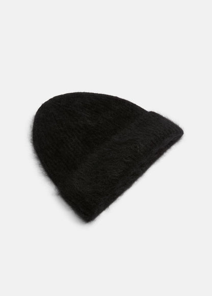 Brushed Cashmere Beanie in Scarves & Hats - BLACK | VINCE Women