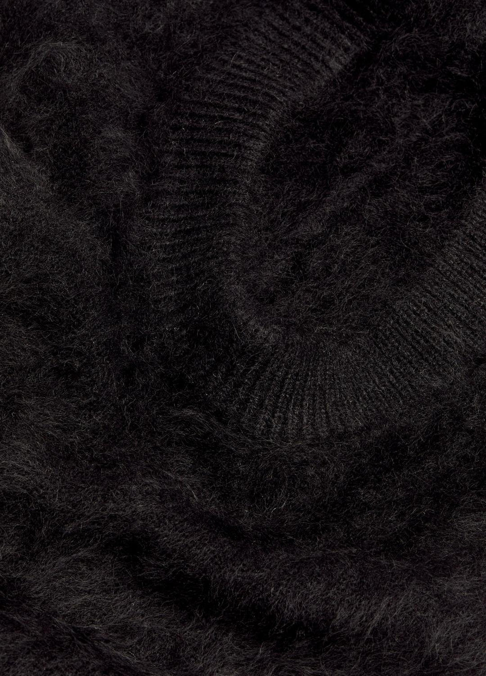 Brushed Cashmere Balaclava in Scarves & Hats - BLACK | VINCE Women
