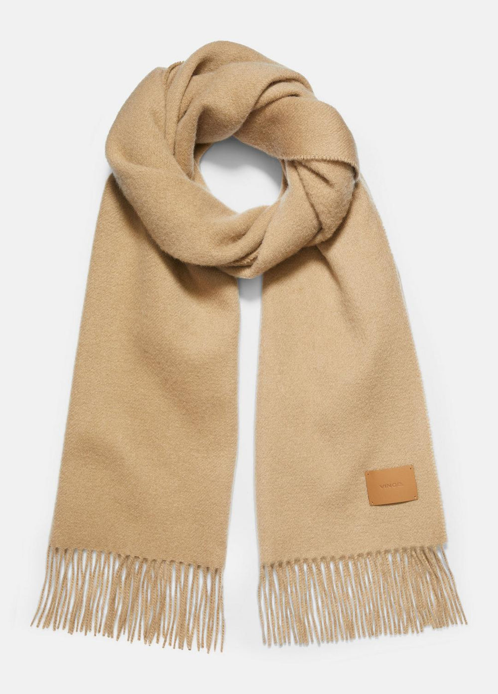 Double-Face Cashmere Scarf in Scarves & Hats - CAMEL | VINCE Women
