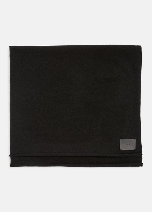 Plush Cashmere Blanket Wrap in Scarves & Hats - BLACK | VINCE Women
