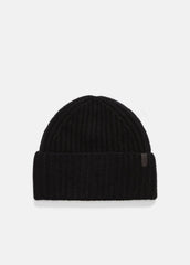 Plush Cashmere Chunky-Knit Beanie in Scarves & Hats - BLACK | VINCE Women