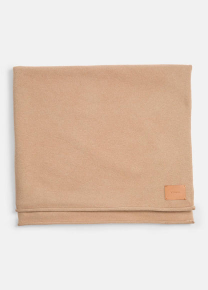 Plush Cashmere Blanket Wrap in Scarves & Hats - CAMEL | VINCE Women