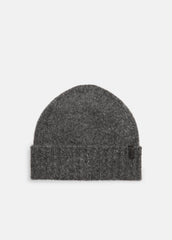 Donegal Cashmere Jersey Beanie in Scarves & Hats - CHARCOAL | VINCE Women