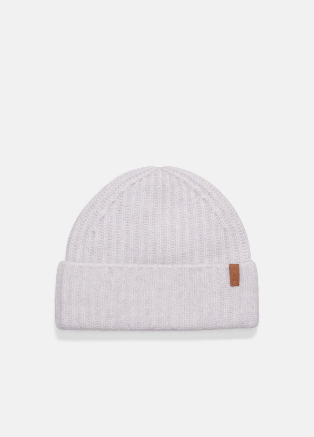 Plush Cashmere Chunky-Knit Beanie in Scarves & Hats - GREY | VINCE Women