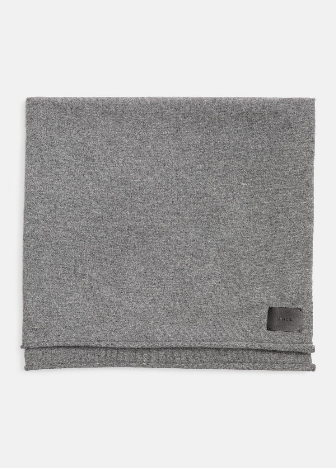 Plush Cashmere Blanket Wrap in Scarves & Hats - MEDIUM HEATHER GREY | VINCE Women