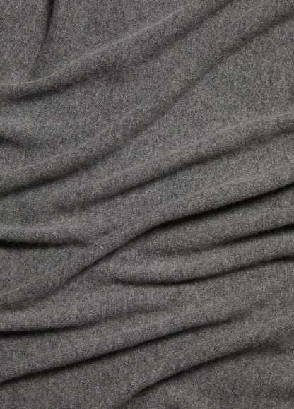 Plush Cashmere Blanket Wrap in Scarves & Hats - MEDIUM HEATHER GREY | VINCE Women