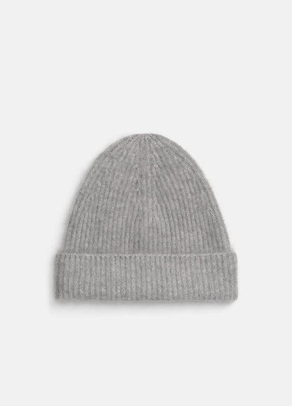 Brushed Cashmere Beanie in Scarves & Hats - HEATHER GREY | VINCE Women