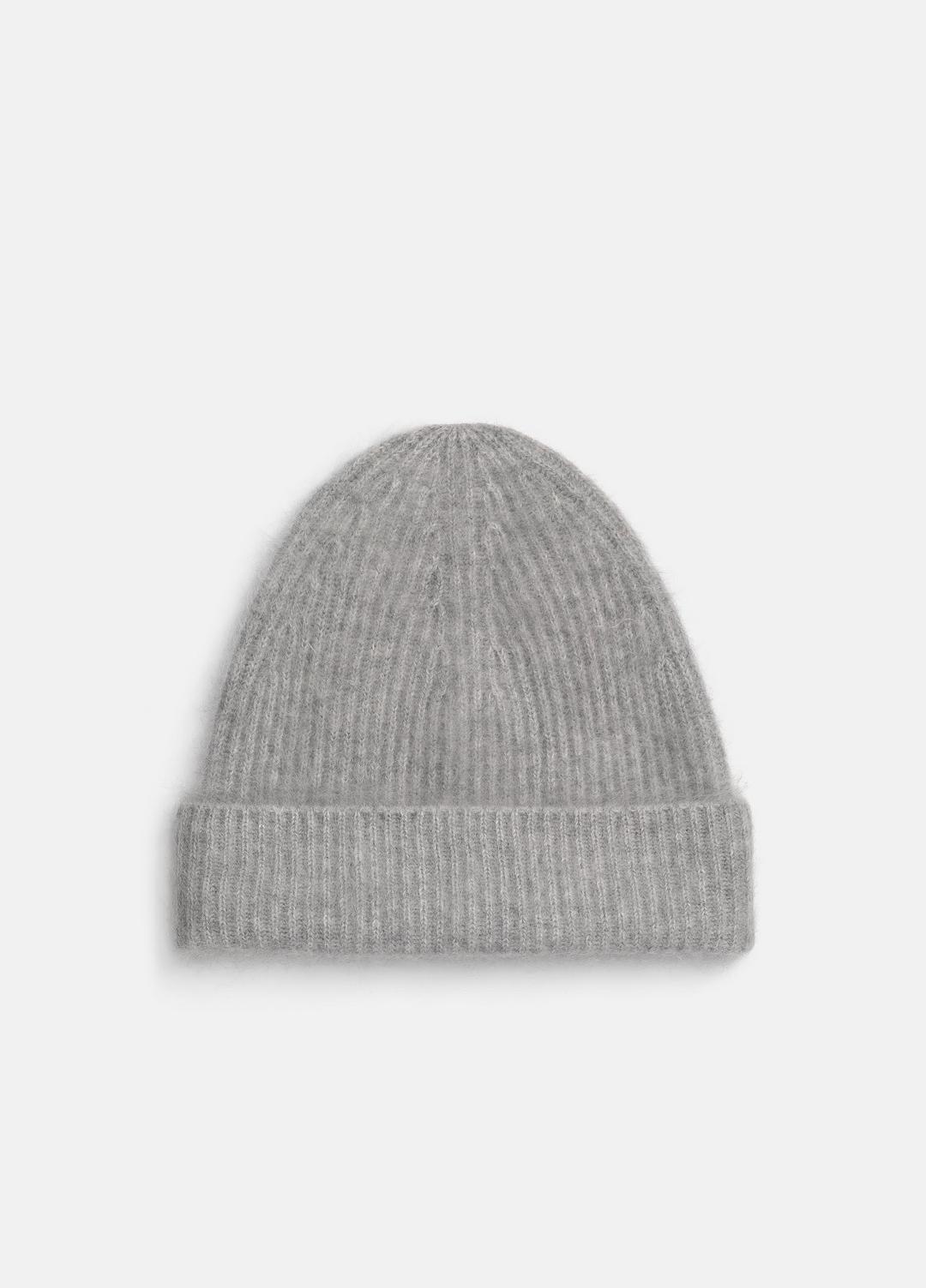 Brushed Cashmere Beanie in Scarves & Hats - HEATHER GREY | VINCE Women